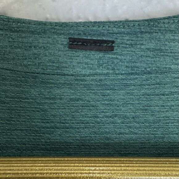 Lululemon Fast Free Long Sleeve Running Shirt Mens Large Green Reflective Tee - Picture 5 of 5